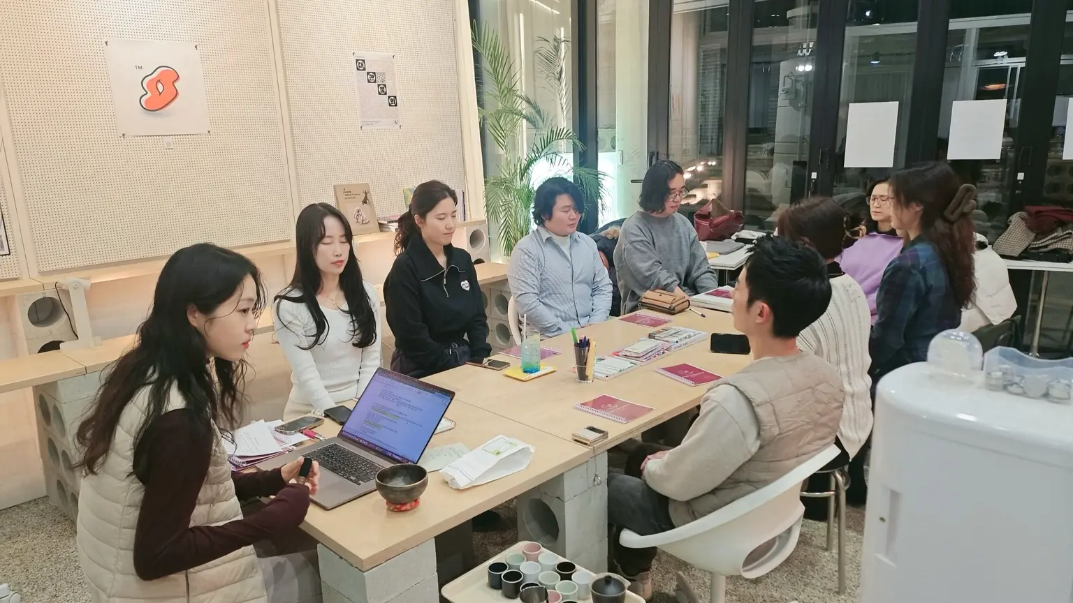 차와 예술을 활용한 기존 힐링아트 프로그램